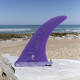 Dérive single longboard 9.75" - Fibre purple, VIRAL SURF