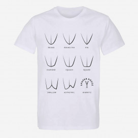 T-shirt Shaper House Tails - White