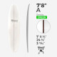 7'8'' A Retro - Green Density - 1/4'' Dark wood stringer, US BLANKS