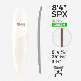 8'4'' SPX Mid - Green Density - 1/4'' Dark wood stringer, US BLANKS