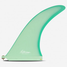 Longboard fin - Zack Flores Fiberglass Mint 9.5, FUTURES.