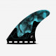 Thruster fins - Jack Robinson Honeycomb Aqua - Size L, FUTURES.