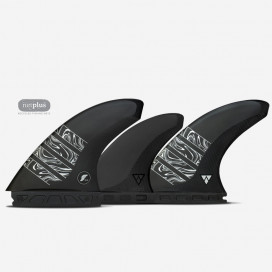 VECTOR 3/2 ALPHA series Carbon Grey 5-fins Set - size L, FUTURES.