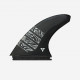 Dérives 5 fins - Vector 3/2 ALPHA series Carbon Grey 5 fins Set - taille L, FUTURES.