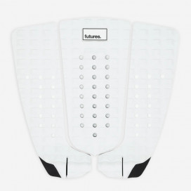 Traction pad - F3P Jordy Smith - 3 pieces - white color, FUTURES.