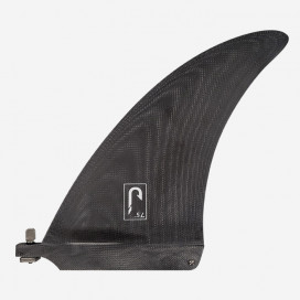 7.5 longboard single fin - Black tint fiberglass