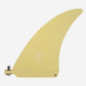 7.5 longboard single fin - Cream tint fiberglass