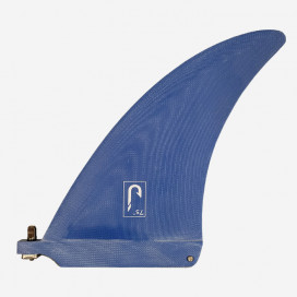 7.5 longboard single fin - Blue tint fiberglass