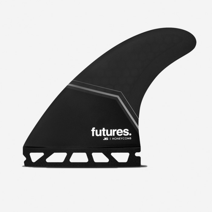 Thruster fins - JS RTM Hex Smoke - L, FUTURES.