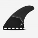 Thruster fins - JS RTM Hex Smoke - L, FUTURES.