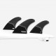 Thruster fins - JS RTM Hex Smoke - L, FUTURES.