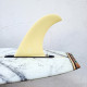 9.75 longboard single fin - Cream tint fiberglass