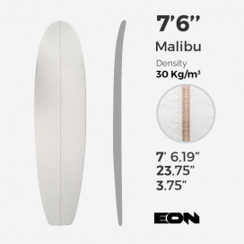 Pain EPS 7'6'' malibu - latte 4mm Ply, EON FOAM