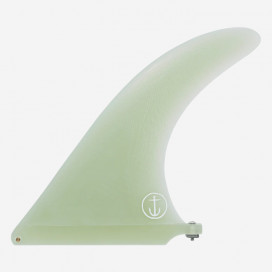 Aleta de longboard Captain Fin co. Raked 8 Clear