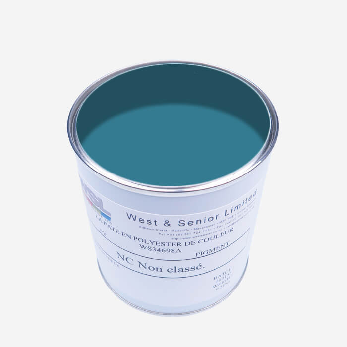 polyester resin pigment