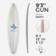 ARCTIC Foam 9'3'' GUN - Blue Density