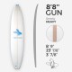 ARCTIC Foam 8'8" Gun - Blue Density